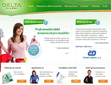 Tablet Screenshot of deltaservis.cz